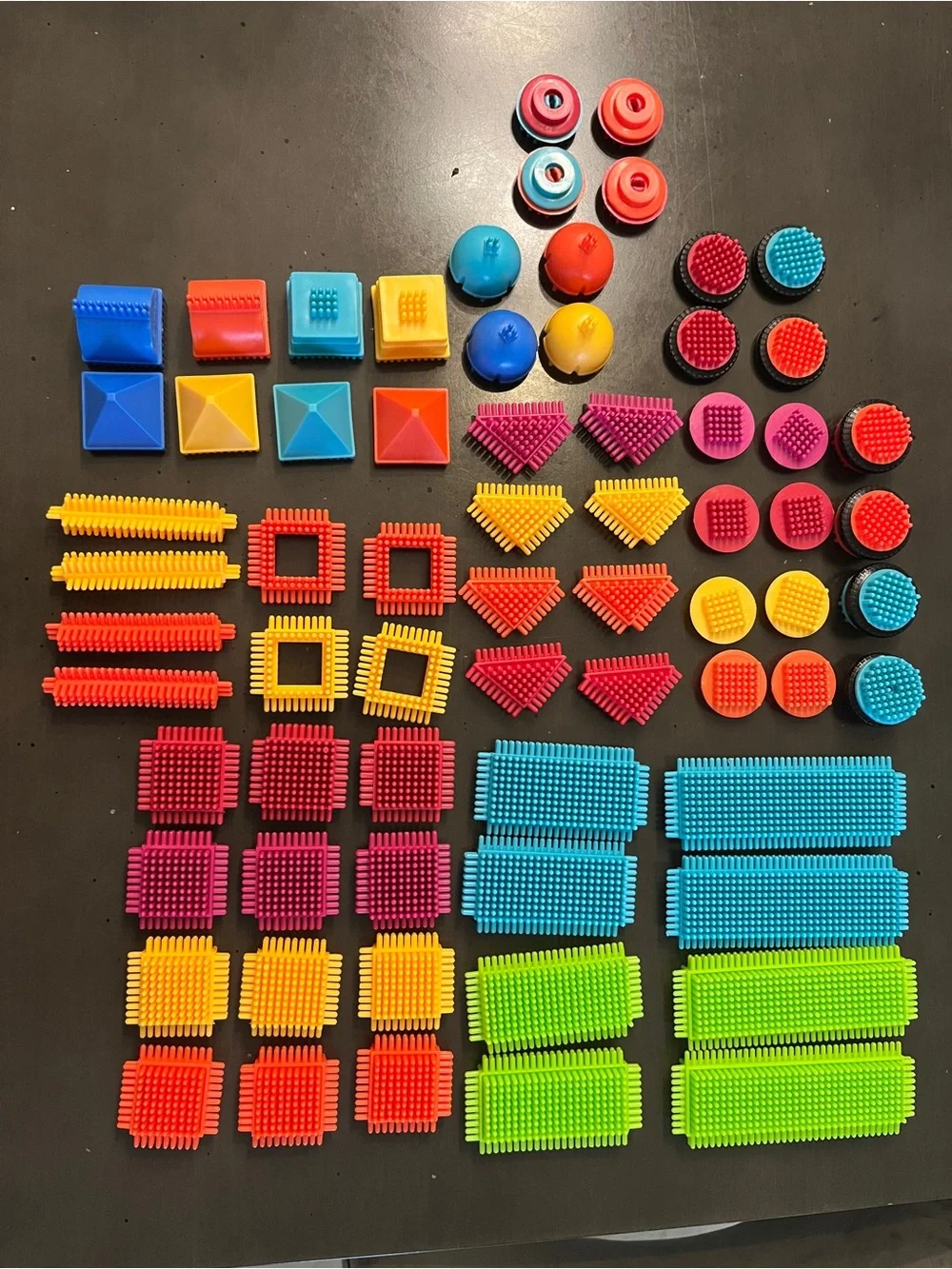 Bristle Blocks 68 piece STEM Interlocking Kids Building Blocks